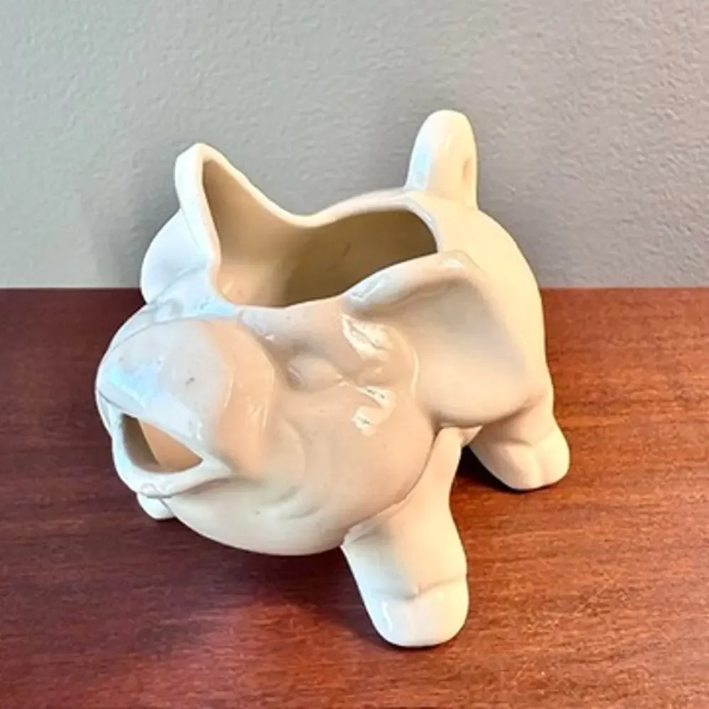 Copied - Shawnee Ceramic Pig Creamer White